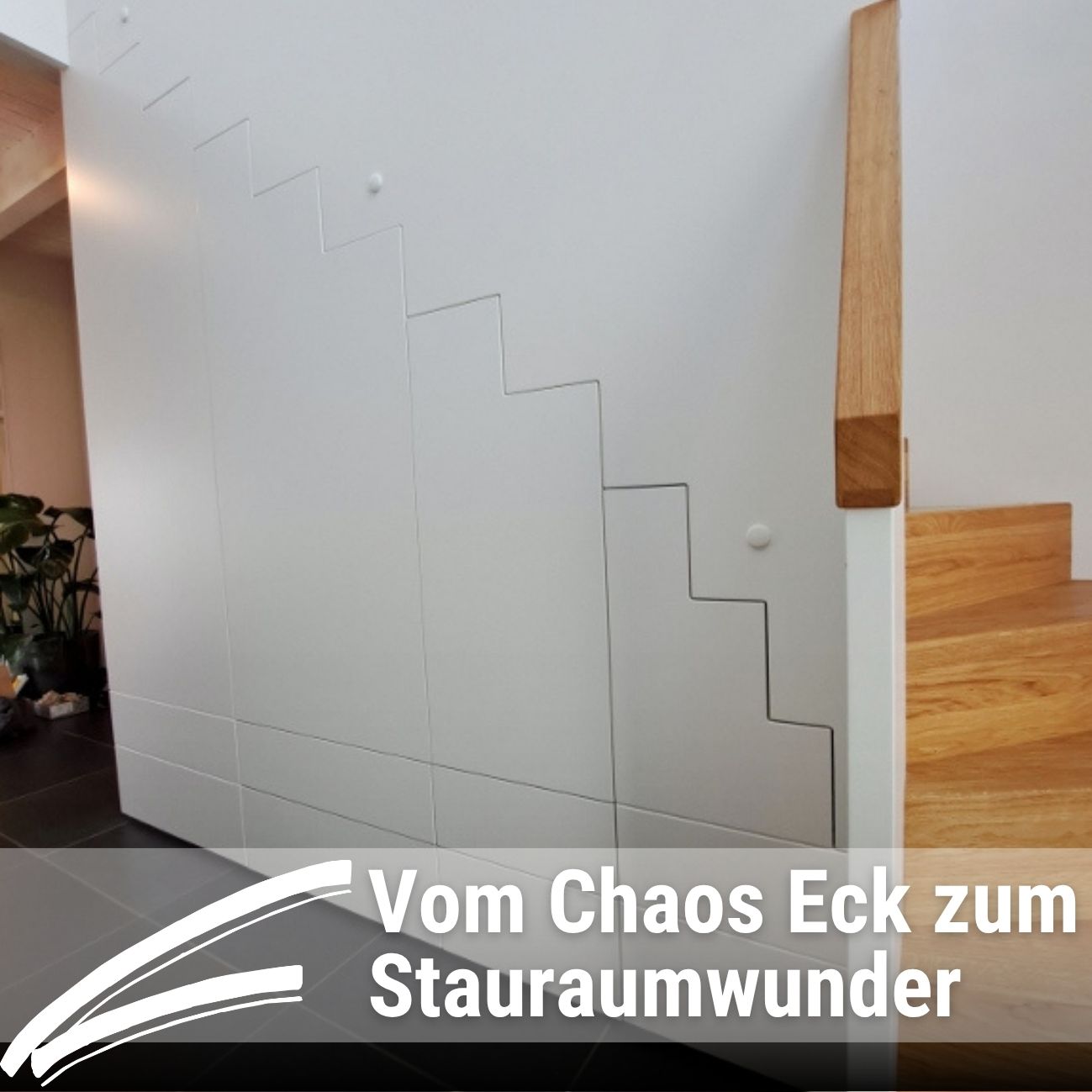 Maßgefertigter Stauraum: Mehr Ruhe statt mehr Schränke