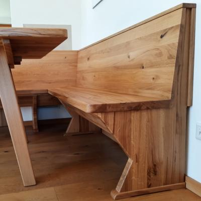 Tisch Eckbank Massivholz Eiche Eiche Geolt Regelsbach 4