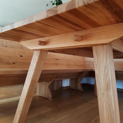 Tisch Eckbank Massivholz Eiche Eiche Geolt Regelsbach 5