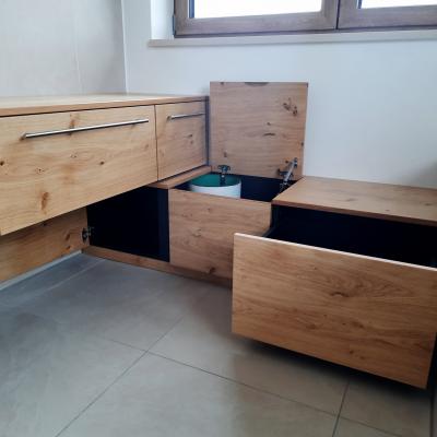 Badezimmer Eiche
